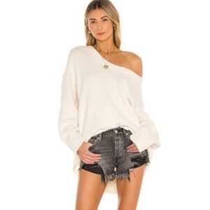 Free People Loving Good Vibrations distressed black denim jeans size 25